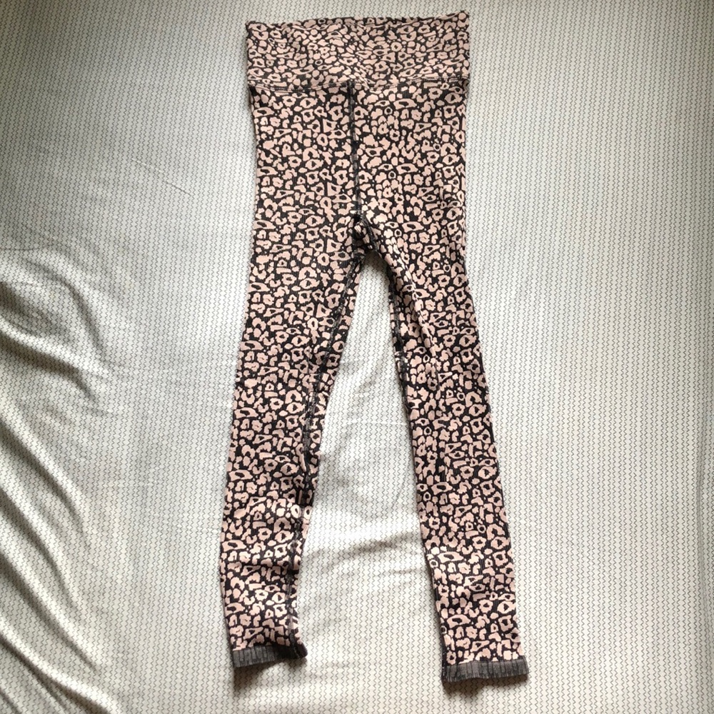 Free People Movement Good Karma Leopard Leggings